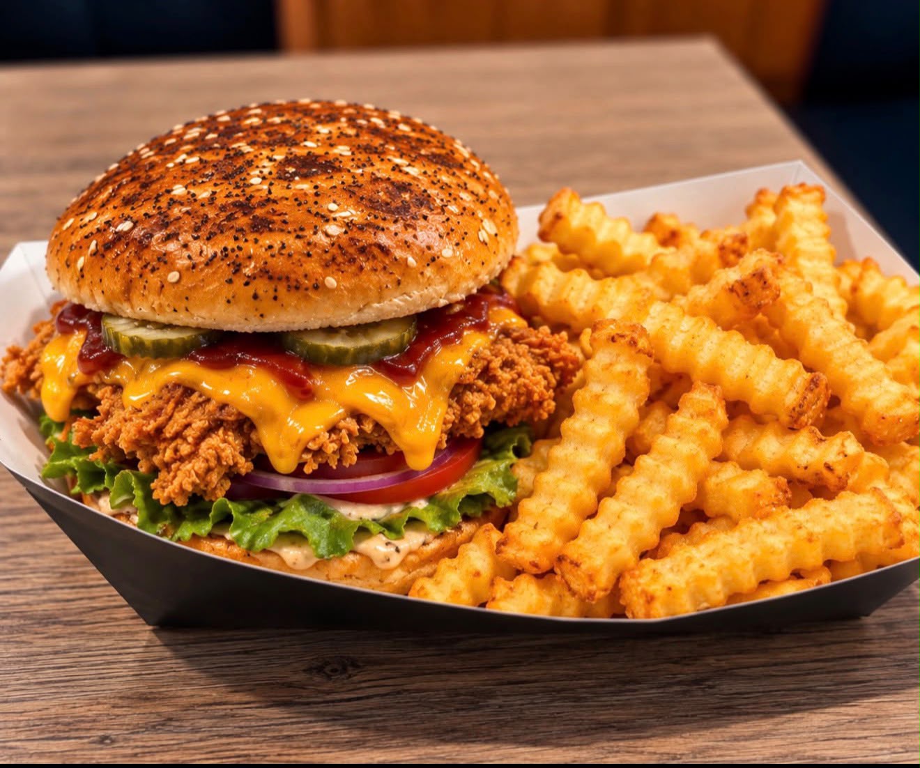 Burger de pui