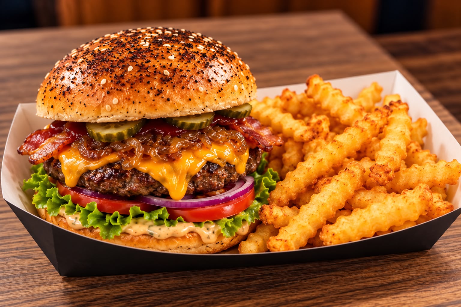 Burger de vită Black Angus